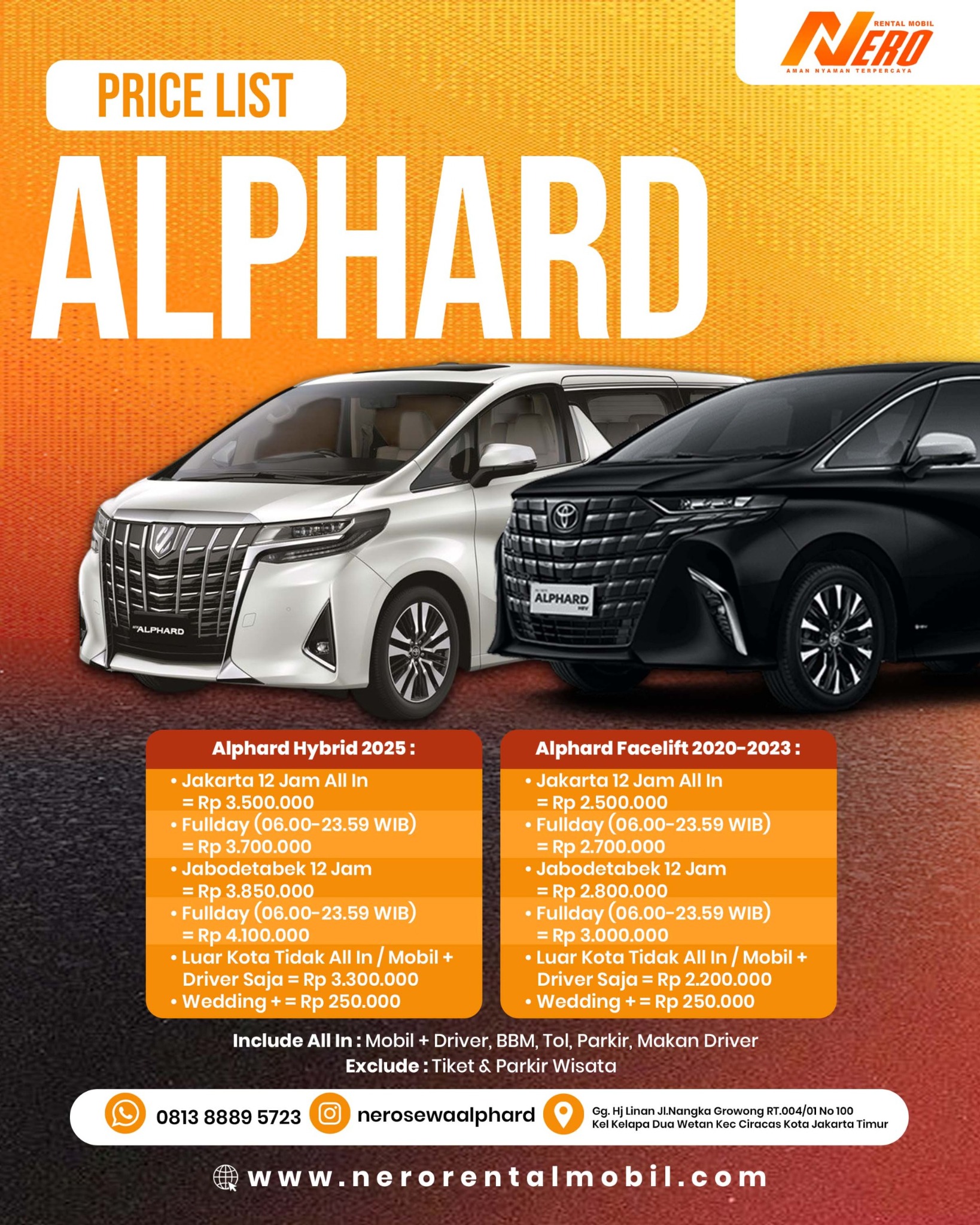 Toyota Alphard Hybrid 2025