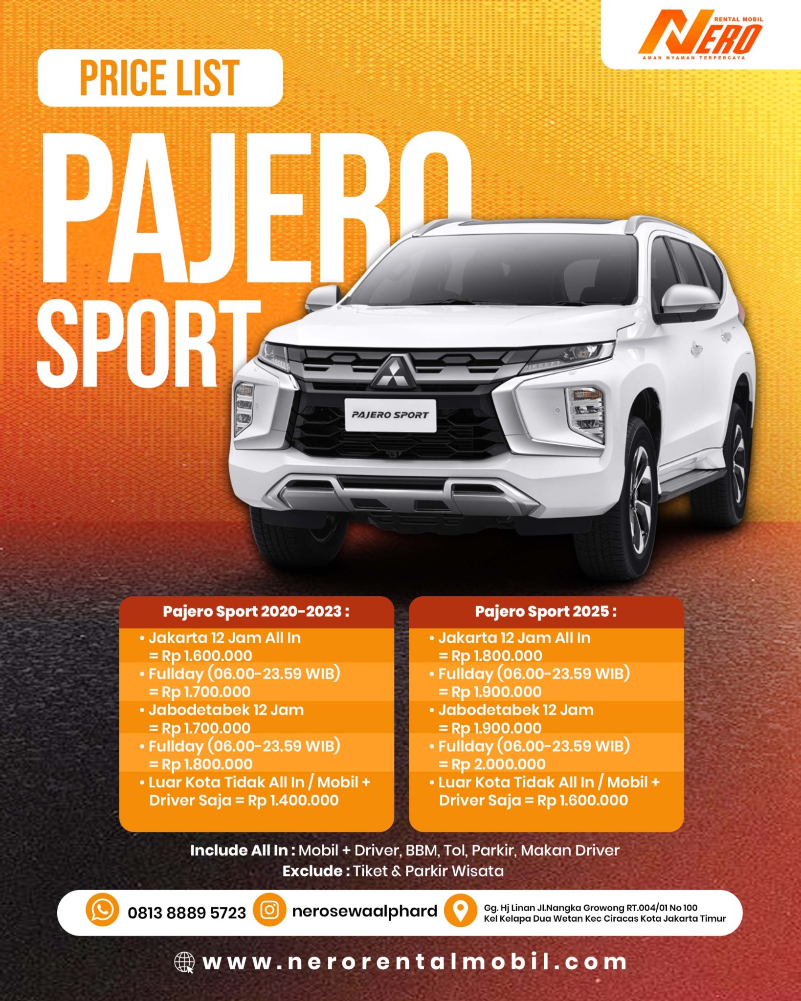 Mitsubishi Pajero Sport 2025